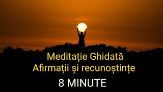 Meditație de Dimineață  Afirmații și Recunoștințe  Meditație Ghidată  Vibrații Înalte  432HZ [upl. by Nitsew]