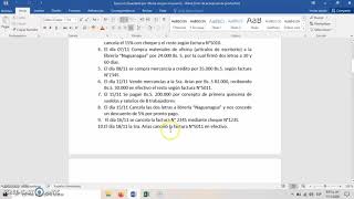 Asientos en el Libro Diario Pases al Mayor y Balance de Comprobación Ejercicio práctico [upl. by Yoshiko]