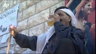 Raw Video Oktoberfest Celebrated in West Bank [upl. by Benil183]