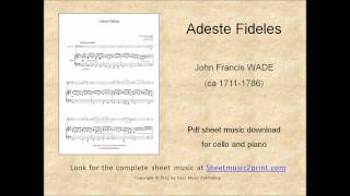 Adeste Fideles  Cello [upl. by Bashuk]