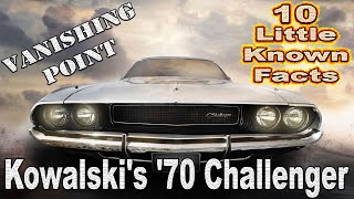 10 Little Known Facts About Kowalskis 70 Challenger  Vanishing Point [upl. by Hild]