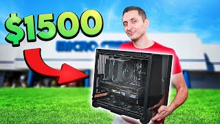 This is what 1500 gets you in 2024  PC Build Challenge [upl. by Denn985]