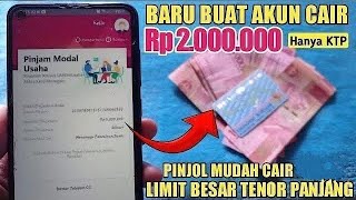 Pinjol Resmi OJK Mudah Cair Limit Besar Tenor Panjang 2024  Pinjaman Proses Cepat 5 Menit Cair [upl. by Aneras768]