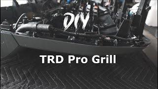 2024 Toyota Tundra SR5 TRD Pro Grill silent install [upl. by Joel]