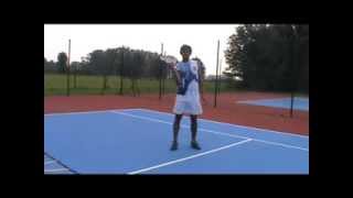 Tennis freestyle jonglage raquette [upl. by Ian]