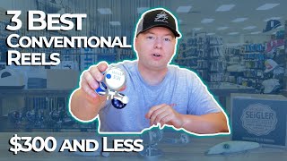 The BEST 3 Saltwater Conventional Reels 300 and Under [upl. by Norrab]