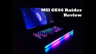 MSI GE66 Raider  Review [upl. by Amando]