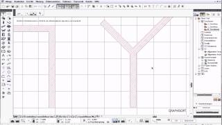 Archicad 16 Basics 2 Tut Wand  Grundlagen  Reinzeichnung  Führungslinie [upl. by Hersh]