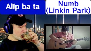 Alip ba ta  Numb Linkin Park cover  Margarita Kid Reacts [upl. by Hnahc595]