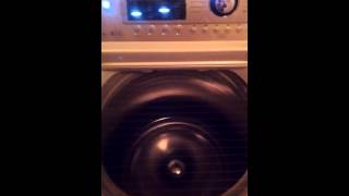 LG Direct Drive washer spin cycle quietness [upl. by Aicilyt944]