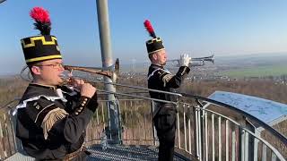 Steigerlied ertönt vom GlückAufTurm in Oelsnitz [upl. by Happ876]