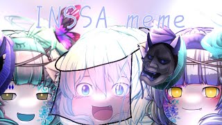 INSSA meme【ゆっくりmeme】【イラスト】 [upl. by Nolyaw]