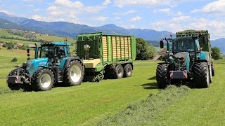 Ladewagen XXL  Fendt 820  Krone ZX  Fendt 724  Krone MX  Lohnunternehmen Schreibmaier [upl. by Imekawulo]