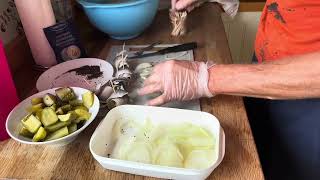 How to make hiring Rollmops german recipe [upl. by Adnoval]