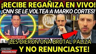 ¡REGAÑIZA A MARKO CORTES ENTREVISTA SE SALE DE CONTROL LES DIERON PALIZA Y NO RENUNCIASTE [upl. by Dympha]