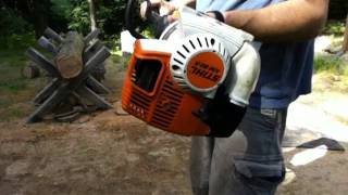 Stihl KM 90 R KombiSystem Powerhead [upl. by Assertal]