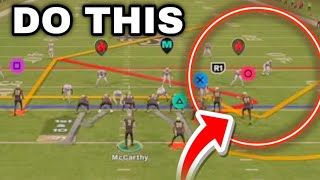 How to Use the NEW Stem Route GLITCH in Madden 25  Speed Boost Glitch [upl. by Eelir]