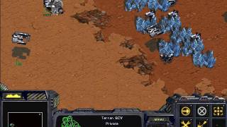 StarCraft Brood War  Terran  Mission 5a  Emperors Fall Ground Zero [upl. by Aiyt]