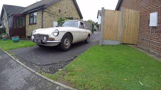 MGB GT Restoration Pt 24 MOT Day [upl. by Jamaal]