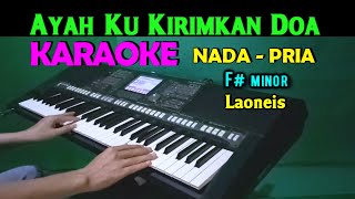 AYAH  Laoneis  KARAOKE Nada Pria HD [upl. by Hanan]