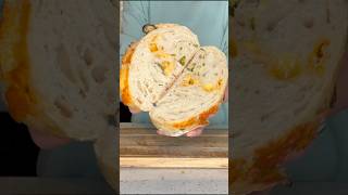 Jalapeno Cheddar Sourdough Bread Crumb [upl. by Popele]