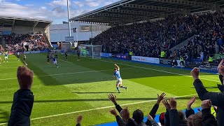 Chesterfield Fans vs Notts County FC  Will Grigg Goal 12102024 [upl. by Ledairam]