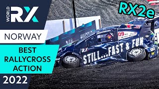 Best RX2e Rallycross Action  Ramudden World RX of Norway 2022 [upl. by Alexandros]