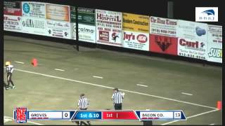 Bacon County 10 Anasico Washington 13yd TD catch [upl. by Nesmat79]