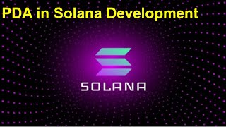 program derived addressPDA creation using Anchor framework in Solana Blockchain [upl. by Adnanref]