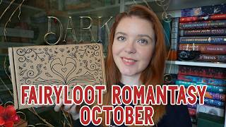 Unboxing Dark Dalliance  Fairyloot Romantasy October 2024 [upl. by Carole]