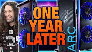 ONE YEAR LATER Intel Arc GPU Drivers Bugs amp Huge Improvements [upl. by Aloiv]