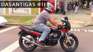 🎩 DASANTIGAS 11  RD 350 7 Galo CBX 1050 e outras motos clássicas [upl. by Aicenek341]