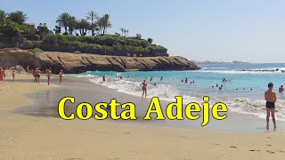 COSTA ADEJE TENERIFE PLAYA DEL DUQUE BEACH WALK [upl. by Judd]