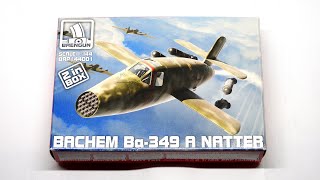 Brengun BRP144001 Bachem Ba349 Natter 1144 Unboxing [upl. by Delphina]