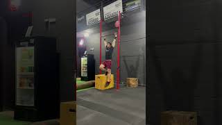 One Foot Assisted Kipping Pull Up [upl. by Adlecirg]