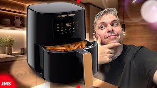 Fritadeira Airfryer Conectada Série 5000 Philips Walita Review [upl. by Mcconaghy]