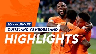 Highlights DuitslandNederland 692019 EKkwalificatie [upl. by Ahsiram]