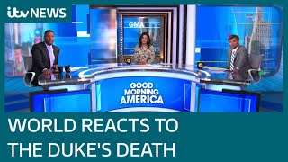 Prince Philip How the world reacted as tributes pour in for Duke  ITV News [upl. by Nylicaj]