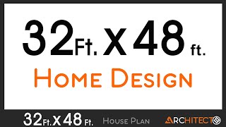 32x48 house plan [upl. by Esenaj]