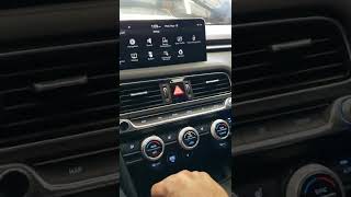 2022 Genesis G70 oil light reset [upl. by Benn]