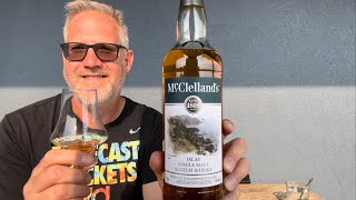 McClelland’s Islay Single Malt Scotch Whisky Uncorking [upl. by Leivad17]