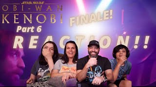 ObiWan Kenobi 1x6 REACTION quotPart 6quot FINALE [upl. by Idolem21]