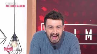 Roman Frayssinet  les premières minutes de CLIQUE TV  Clique Dimanche  CANAL [upl. by Sumner]