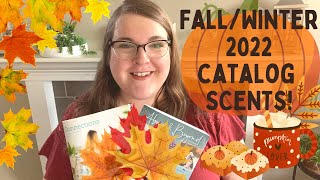 FallWinter 2022 Catalog SCENTS What’s NEW what’s RETURNING and what’s RETIRED  SCENTSY🍁 [upl. by Nallid]