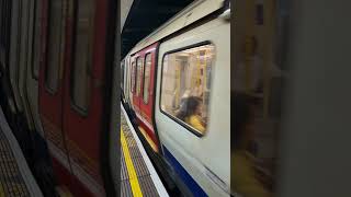 District Line S7 Stock Train departs at Tower Hill [upl. by Assed]