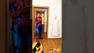 Fire on fiterman funny comedy spiderman greenscreen shorts youtubeshorts [upl. by Stelmach]