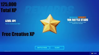 How to get free XP in Creative 125000 XP [upl. by Llemaj]