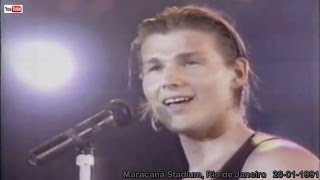 aha live  Stay on These Roads HD Rock in Rio II Rio de Janeiro  26011991 [upl. by Ecallaw]