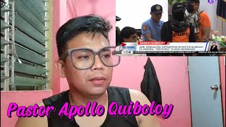 Reaction sa issue ni Pastor Apollo Quiboloy [upl. by Tryck]