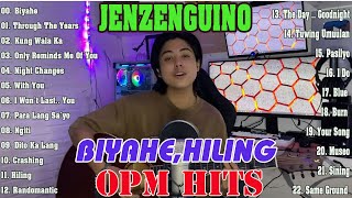 BiyaheHiling⏩ Jenzen Guino Cover Playlist 2024✅Top 20 New Trending OPM Hugot Love Songs [upl. by Coretta]